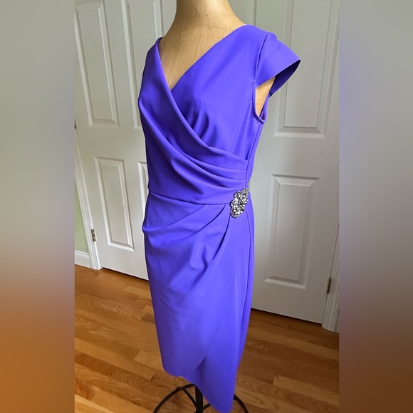 Alex Evenings Cocktail Dress Size 8 - Picture 2 of 16